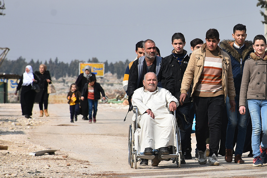 An Evaluation Visit to the Humanitarian Crossings in Maarat al-Numan - Rural Idli
