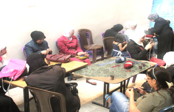 “Making wool sweaters for people with specific needs” CBI—Jaramana, Rural Damascus