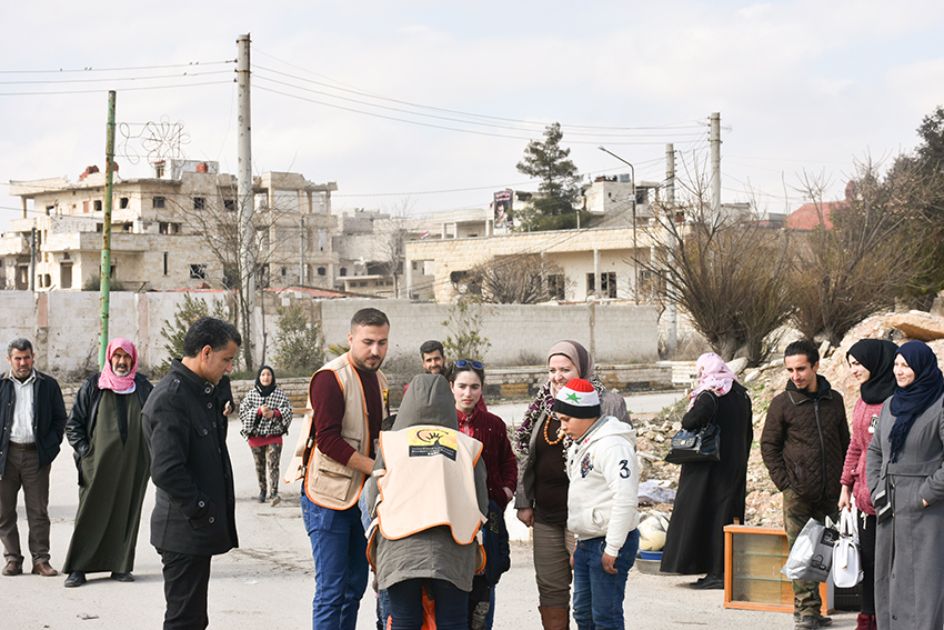 An Evaluation Visit to the Humanitarian Crossings in Maarat al-Numan - Rural Idlib3