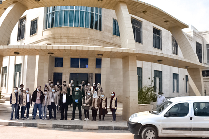 Sterilization Campaign - Institute of Special Education for the Hearing Impaired -Hama3