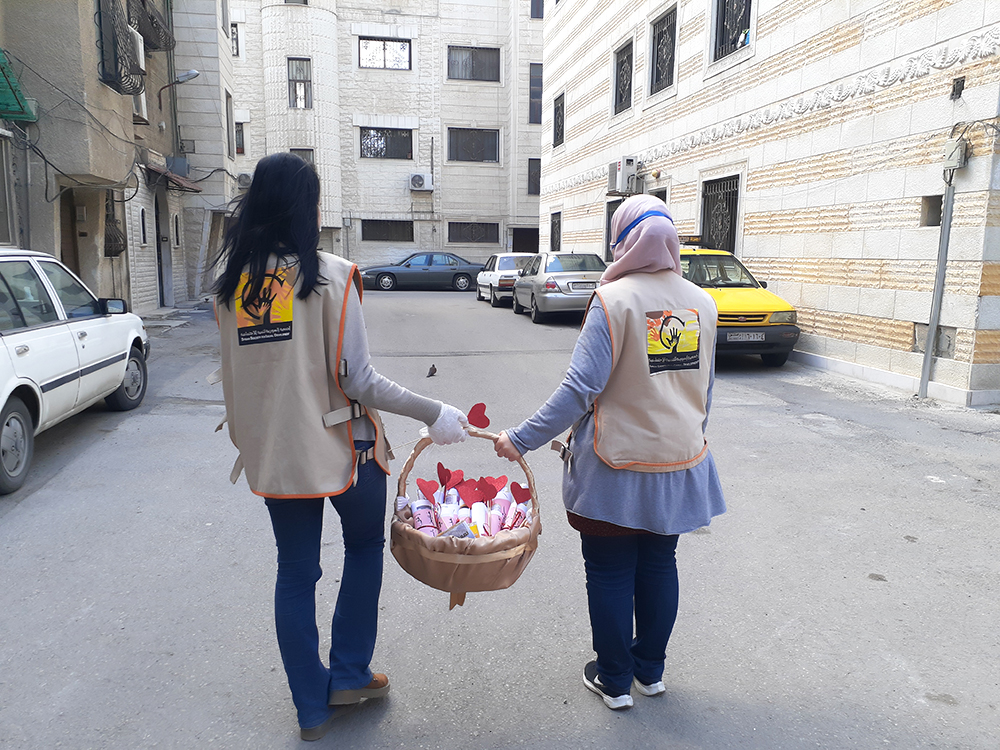 Stay at Home Activity, Lamaet Dahab Center, Al Zahira, Damascus 3