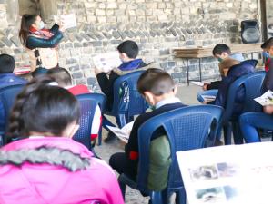  Risk Education Sessions in Homs