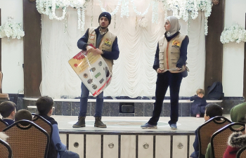 Awareness Sessions on the Dangers of Mines and Explosive Remnants of War 