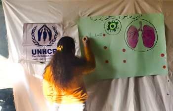Awareness Raising Sessions about COVID-19, Shathah, Al Ghab Plain, Hama