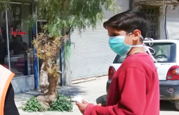 COVID-19 Prevention Activities-Rural Damascus- Harasta