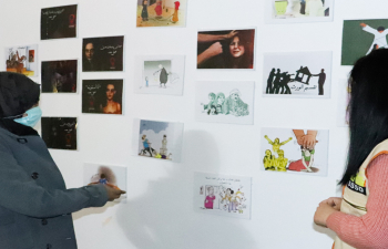  Photo exhibition within the GBV campaign.
