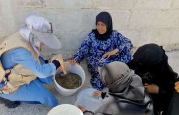  Vocational training for sewing and seasonal farming - Aman space.