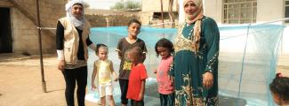 Making mosquito nets