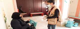 Distribution of Hygiene Kits to Prevent the Spread of COVID-19 Ammar Center, Harasta, Rural Damascus