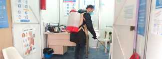 SSSD Conducts Disinfection Works for Yadanbiyad NGO for PWSN - Aleppo