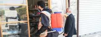 SSSD Conducts a Disinfection & Awareness Raising Campaign in Bab Al-Hadid