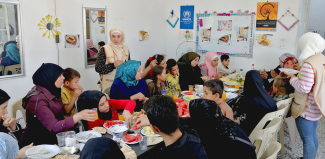  I Can Eat By Myself activity - Al Hader community space